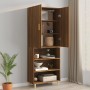 Armario colgante de pared roble Sonoma 69,5x34x90 cm de vidaXL, Aparadores - Ref: Foro24-817383, Precio: 82,33 €, Descuento: %