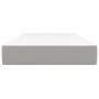Colchón de muelles ensacados tela gris claro 100x200x20 cm de vidaXL, Colchones - Ref: Foro24-347734, Precio: 170,17 €, Descu...