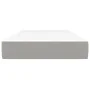 Taschenfederkernmatratze hellgrauer Stoff 100x200x20 cm von vidaXL, Matratzen - Ref: Foro24-347734, Preis: 167,02 €, Rabatt: %