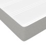 Colchón de muelles ensacados tela gris claro 100x200x20 cm de vidaXL, Colchones - Ref: Foro24-347734, Precio: 170,17 €, Descu...