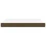Pocket spring mattress dark brown fabric 140x190x20 cm by vidaXL, Mattresses - Ref: Foro24-347777, Price: 204,19 €, Discount: %