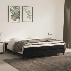 Black velvet pocket spring mattress 180x200x20 cm by vidaXL, Mattresses - Ref: Foro24-347850, Price: 235,91 €, Discount: %