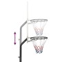 Canasta de baloncesto polietileno blanco 282-352 cm de vidaXL, Canastas de baloncesto - Ref: Foro24-3107831, Precio: 160,18 €...