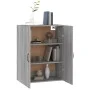 Armario colgante madera de ingeniería gris sonoma 69,5x34x90 cm de vidaXL, Taquillas y armarios de almacenamiento - Ref: Foro...