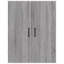 Armario colgante madera de ingeniería gris sonoma 69,5x34x90 cm de vidaXL, Taquillas y armarios de almacenamiento - Ref: Foro...