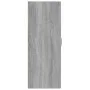 Armario colgante madera de ingeniería gris sonoma 69,5x34x90 cm de vidaXL, Taquillas y armarios de almacenamiento - Ref: Foro...