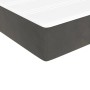 Colchón muelles ensacados terciopelo gris oscuro 100x200x20 cm de vidaXL, Colchones - Ref: Foro24-347749, Precio: 148,81 €, D...