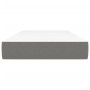 Colchón de muelles ensacados tela gris oscuro 90x200x20 cm de vidaXL, Colchones - Ref: Foro24-347715, Precio: 159,74 €, Descu...