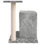 Rascador para gatos con postes de sisal gris claro 51 cm de vidaXL, Mobiliario para gatos - Ref: Foro24-171586, Precio: 27,25...