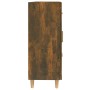 Aparador madera contrachapada color roble ahumado 69,5x34x90 cm de vidaXL, Aparadores - Ref: Foro24-817369, Precio: 84,63 €, ...