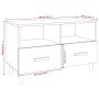 Mueble para TV madera contrachapada roble ahumado 80x36x50 cm de vidaXL, Muebles TV - Ref: Foro24-817489, Precio: 47,29 €, De...