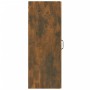 Armario de pared colgante roble ahumado 34,5x34x90 cm de vidaXL, Aparadores - Ref: Foro24-817447, Precio: 52,55 €, Descuento: %