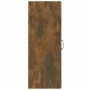 Smoked oak hanging wall cabinet 34.5x34x90 cm by vidaXL, Sideboards - Ref: Foro24-817447, Price: 51,90 €, Discount: %