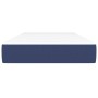 Colchón de muelles ensacados tela azul 90x200x20 cm de vidaXL, Colchones - Ref: Foro24-347720, Precio: 148,89 €, Descuento: %