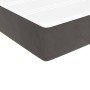 Colchón muelles ensacados terciopelo gris oscuro 140x200x20 cm de vidaXL, Colchones - Ref: Foro24-347809, Precio: 210,49 €, D...