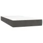 Colchón de muelles ensacados terciopelo gris oscuro 90x200x20cm de vidaXL, Colchones - Ref: Foro24-347729, Precio: 138,09 €, ...