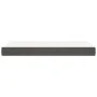 Colchón de muelles ensacados terciopelo gris oscuro 90x200x20cm de vidaXL, Colchones - Ref: Foro24-347729, Precio: 138,09 €, ...