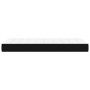 Colchón de muelles ensacados tela negro 80x200x20 cm de vidaXL, Colchones - Ref: Foro24-347676, Precio: 131,44 €, Descuento: %