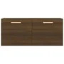 Armario de pared madera ingeniería roble marrón 80x35x36,5 cm de vidaXL, Estantes y estanterías - Ref: Foro24-817605, Precio:...
