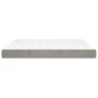 Colchón de muelles ensacados terciopelo gris claro 180x200x20cm de vidaXL, Colchones - Ref: Foro24-347848, Precio: 240,12 €, ...