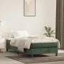 Dunkelgrüne Taschenfederkernmatratze aus Samt, 90 x 200 x 20 cm von vidaXL, Matratzen - Ref: Foro24-347731, Preis: 153,45 €, ...
