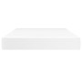 Colchón muelles ensacados cuero sintético blanco 120x200x20 cm de vidaXL, Colchones - Ref: Foro24-347763, Precio: 218,66 €, D...
