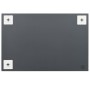 Espejos de pared rectangulares 2 unidades vidrio 60x40 cm en Espejos | Comprar online en Foru.es