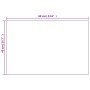 Espejos de pared rectangulares 2 unidades vidrio 60x40 cm en Espejos | Comprar online en Foru.es