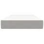 Pocket spring mattress light gray fabric 80x200x20 cm by vidaXL, Mattresses - Ref: Foro24-347674, Price: 121,50 €, Discount: %
