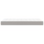 Colchón de muelles ensacados tela gris claro 80x200x20 cm de vidaXL, Colchones - Ref: Foro24-347674, Precio: 123,71 €, Descue...