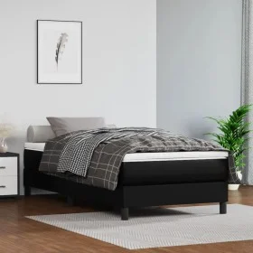Black synthetic leather pocket spring mattress 80x200x20 cm by vidaXL, Mattresses - Ref: Foro24-347682, Price: 133,15 €, Disc...