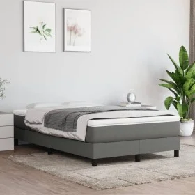 Colchón de muelles ensacados tela gris oscuro 120x200x20 cm de vidaXL, Colchones - Ref: Foro24-347755, Precio: 198,57 €, Desc...