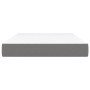 Colchón de muelles ensacados tela gris oscuro 120x200x20 cm de vidaXL, Colchones - Ref: Foro24-347755, Precio: 202,77 €, Desc...