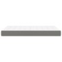 Colchón de muelles ensacados tela gris oscuro 120x200x20 cm de vidaXL, Colchones - Ref: Foro24-347755, Precio: 202,77 €, Desc...
