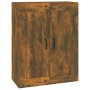 Armario colgante de pared roble ahumado 69,5x32,5x90 cm de vidaXL, Aparadores - Ref: Foro24-817396, Precio: 69,21 €, Descuent...