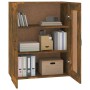 Armario colgante de pared roble ahumado 69,5x32,5x90 cm de vidaXL, Aparadores - Ref: Foro24-817396, Precio: 69,21 €, Descuent...