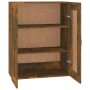 Armario colgante de pared roble ahumado 69,5x32,5x90 cm de vidaXL, Aparadores - Ref: Foro24-817396, Precio: 69,21 €, Descuent...