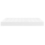 Colchón muelles ensacados cuero sintético blanco 140x200x20 cm de vidaXL, Colchones - Ref: Foro24-347803, Precio: 238,06 €, D...