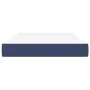 Colchón de muelles ensacados tela azul 120x200x20 cm de vidaXL, Colchones - Ref: Foro24-347760, Precio: 207,87 €, Descuento: %