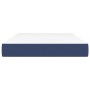 Colchón de muelles ensacados tela azul 120x200x20 cm de vidaXL, Colchones - Ref: Foro24-347760, Precio: 211,60 €, Descuento: %