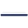 Pocket spring mattress blue fabric 120x200x20 cm by vidaXL, Mattresses - Ref: Foro24-347760, Price: 207,87 €, Discount: %
