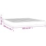 Colchón muelles ensacados cuero sintético blanco 160x200x20 cm de vidaXL, Colchones - Ref: Foro24-347823, Precio: 266,30 €, D...