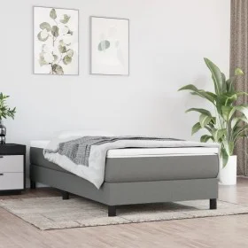 Colchón de muelles ensacados tela gris oscuro 80x200x20 cm de vidaXL, Colchones - Ref: Foro24-347675, Precio: 165,67 €, Descu...