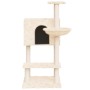 Rascador para gatos con postes de sisal crema 108,5 cm de vidaXL, Mobiliario para gatos - Ref: Foro24-171597, Precio: 61,54 €...