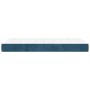 Colchón de muelles ensacados terciopelo azul oscuro 90x200x20cm de vidaXL, Colchones - Ref: Foro24-347732, Precio: 158,86 €, ...