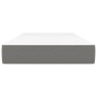 Colchón de muelles ensacados tela gris oscuro 90x190x20 cm de vidaXL, Colchones - Ref: Foro24-347695, Precio: 145,27 €, Descu...