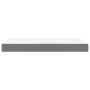 Colchón de muelles ensacados tela gris oscuro 90x190x20 cm de vidaXL, Colchones - Ref: Foro24-347695, Precio: 145,27 €, Descu...
