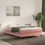 Colchón de muelles ensacados terciopelo rosa 140x200x20 cm de vidaXL, Colchones - Ref: Foro24-347813, Precio: 191,43 €, Descu...