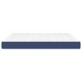 Colchón de muelles ensacados tela azul 160x200x20 cm de vidaXL, Colchones - Ref: Foro24-347820, Precio: 245,88 €, Descuento: %