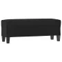 Banco de cuero sintético negro 100x35x41 cm de vidaXL, Bancos - Ref: Foro24-349459, Precio: 57,04 €, Descuento: %